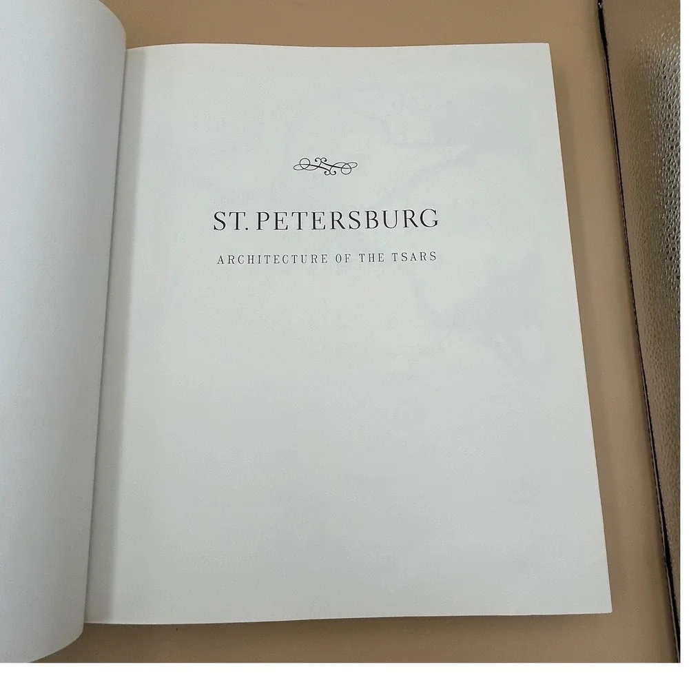 St. Petersburg Architecture of the Tsars Orloff Shvidkovsky Hardcover Book 1996